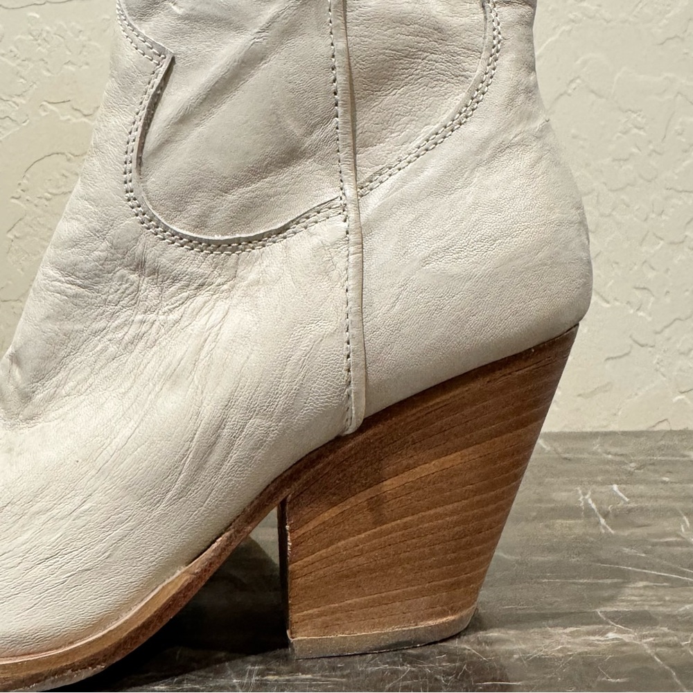 NEW Free People Brayden Leather Western Boots - Picture 5 of 13